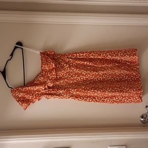 NWT, Frock! by Tracy Reese Striped Animal Print Silk Naomi Dress